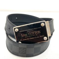 LOUIS VUITTON ダミエ ベルト ウエスト85cm〜95cm 箱無し - メルカリ