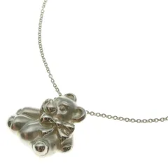 TIFFANY&Co (ティファニー) テディベア ネックレス ペンダント チェーン SV925 6.1g