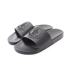モンクレール MONCLER サンダル BASILE シャワーサンダル 4C00020M299999943 ブラック その他 BASILE SLIDES サンダル メンズ 新品のサムネイル