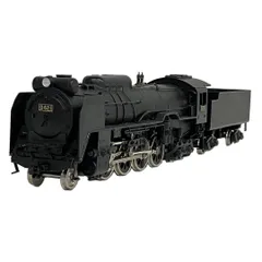 HOゲージ 天賞堂アダチ D51全流蒸気機関車、メンテナンス済 試走のみ