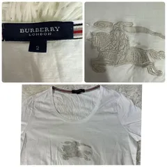 バーバリー　BURBERRY LONDON カットソー　ホースロゴ刺繍　サイズM