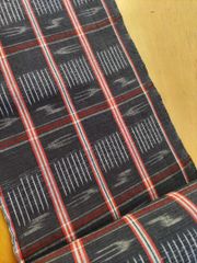 ≪K81≫125cm 衽サイズ 絣 古布 着物はぎれ