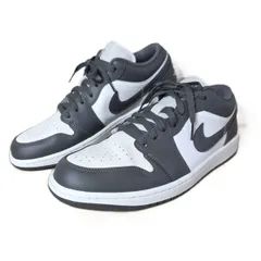 NIKE ナイキ AIR JORDAN 1  エアジョーダン 1 ロー スニーカー 553558-044 メンズ 28.5㎝ グレー 【中古】