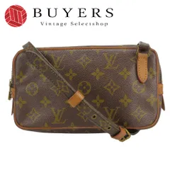 【中古】 ルイ・ヴィトン ショルダーバッグ マルリーバンドリエール M51828 モノグラム ブラウン 斜め掛け ポシェット レディース 女性 LOUIS VUITTON