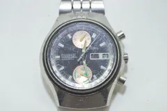 【送料無料】 シチズン CITIZEN 67-9038 クロノグラフ 自動巻き 腕時計 ブラック文字盤 Cal.8110A ヴィンテージ メンズ