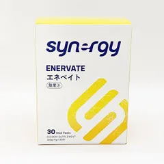 SYNERGY ENERVATE エネルギーサプリ 30包 Amazon.co.jp: エネベイト 30袋×2個 シナジーワールドワイド