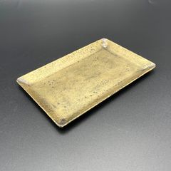 ヴィンテージ風真鍮のトレー トレイ 小物入れ ハンドメイド ST09