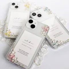全機種対応　one color choice flower iPhoneケース　お洒落　かわいい　韓国　クリアケース　透明　スマホケースiPhone17 iPhone16 iPhone15 iPhone14  iPhone11 iPhone13mini 他