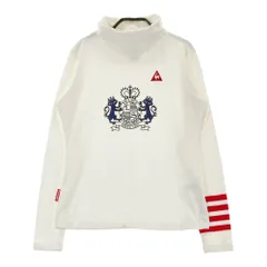 サイズ：L LE COQ GOLF ルコックゴルフ  タートルネック長袖Tシャツ  ホワイト系 [240101552451] ゴルフウェア レディース ストスト