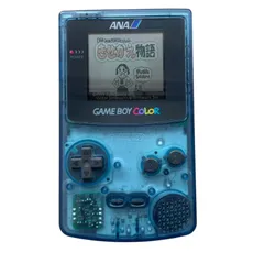 ANA GAME BOY COLOR ゲームボーイカラー スケルトンブルー 本体 限定版