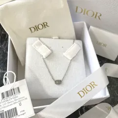 ディオール CLAIR D LUNE クレールDリュヌ CDL ペンダント ネックレス シルバー 箱付