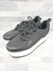 ◇ Θ ELENDEEK エレンディーク 厚底 スニーカー シューズ サイズ3 ブラック系 レディース E  【1507230001672】