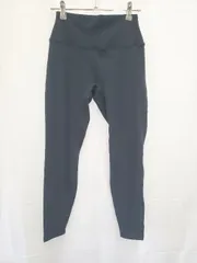 ◇ Θ NIKE ナイキ DRY-FIT スポーツウェア レギンス パンツ サイズXL ネイビー系 レディース E  【1507230002044】