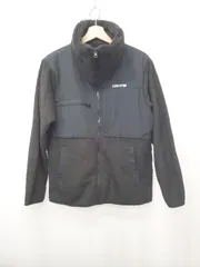 ◇ ⊇ converse コンバース 切替 ジップアップ 長袖 ボア ジャケット サイズM ブラック系 メンズ E  【1507230013385】