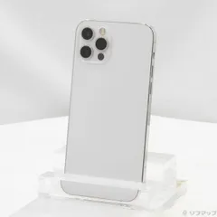 〔中古品〕 iPhone12 Pro 128GB シルバー MGM63J／A SIMフリー【371】