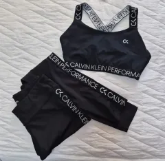 カルバン・クライン パフォーマンス ブラトップ レギンス セット - s