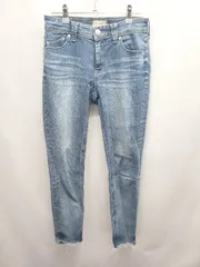 ◇ Θ YANUK ヤヌーク ストレッチ デニム スキニー パンツ ジーンズ サイズ26 ブルー系 レディース E  【1507230014139】