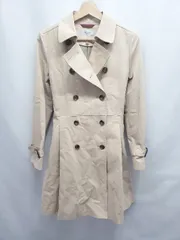 ◇ ⊇ LES MUES レミュー 長袖 トレンチコート サイズM ベージュ系 レディース E  【1507230014085】