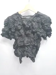 ◇ ⊂ SH-KI シキ 半袖 カットソー サイズF ブラック系 レディース E  【1507230014269】