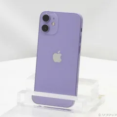 〔中古品〕 iPhone12 mini 256GB パープル MJQE3J／A SIMフリー【251】