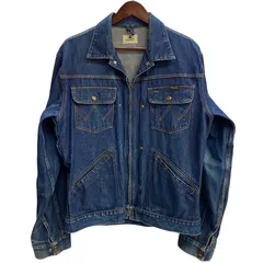 ラングラー Wrangler 90's日本製 復刻 24MJZ ジャケット ブルー Lサイズ 201MT-4710 VB