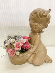 花柄陶器プランター カバー 植木鉢 陶芸 窯 盆栽 園芸 ガーデニング 鉢 
