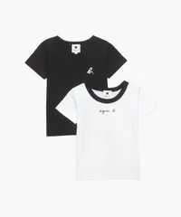【数量限定】Tシャツ キッズ 2枚組 [アニエスべー] JPT1 b.] E [agnes TS