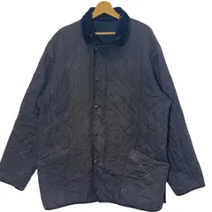 Barbour バブアー キルティングジャケット ワックスコットン フリースライナー アウター オーバーサイズ ビッグシルエット XLサイズ ブラック