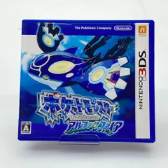 05w16268 (株)ポケモン  ポケットモンスター アルファサファイア  Nintendo 3DS・2DS  ゲームソフト  LNA-CTR-ECLJ-JPN  【中古品】