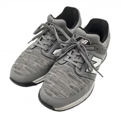 ニューバランス ゴルフシューズ グレー×杢グレー MG4100GR スパイクレス メンズ 26.0 ゴルフウェア New Balance