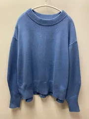 組曲 カシミヤブレンドクルーネックプルオーバー ニット