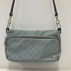 5611 russet ラシット　モノグラムショルダーバッグ　ミニバック　通勤　通学　サブバック　総柄　ポケット多数　カジュアル　綺麗め