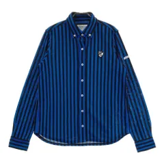 サイズ：1 JACK BUNNY ジャックバニー  長袖シャツ ストライプ ブルー系 [240101552202] ゴルフウェア レディース ストスト