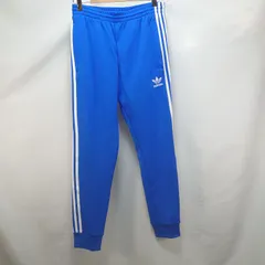 新品未使用 タグ付き adidas アディダス ジャージ スウェットパンツ ジョガー ブルー 青色 ホワイトライン レディース メンズ Mサイズ