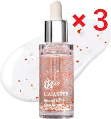 新品未使用】3本set リアラスター ナチュラルビオグロウセラム 27ml