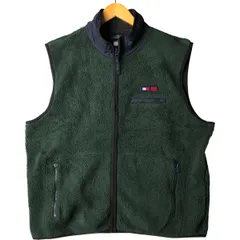 古着 90年代~ トミーヒルフィガー TOMMY HILFIGER ボアベスト メンズXL相当/eaa592087