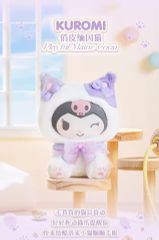miniso サンリオ フォックスアイランド ぬいぐるみキーホルダー クロミ