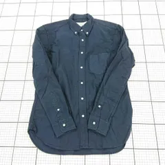 ◇ Θ URBAN RESEARCH ROSSO ボタンダウン 長袖 シャツ サイズS ネイビー系 メンズ E  【1508260059947】