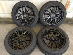 【送料無料】【美品】社外 17in 7.5J+46 PCD112 アイスナビ ZEA2 245/45R17 2011年製 W212 Eクラス W219 CLSクラス 純正サイズ アウディ A6 C8型 純正アルミホイール4本 17in 7.5J +36 PCD112⁄5H