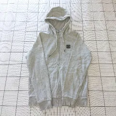 ◇ ⊇ UNDER ARMOUR アンダーアーマー 裏起毛 長袖 ジップアップ パーカー サイズSM グレー系 レディース メンズ E  【1508060012708】