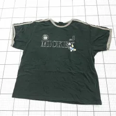 ◇ ⊇ disney × AMERICAN HOLIC ミッキーマウス 長袖 Tシャツ カットソー サイズL ブラック レディース E  【1508060012944】