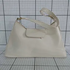 ◇ Θ 未使用 NEUNA ヌナ タグ付き ハンドバック アイボリー レディース E  【1508060013477】