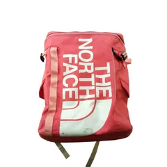 X11082 リュック THE NORTH FACE ノースフェイスヒューズボックス レッド ホワイト文字 バックパック ビッグロゴ ファッション