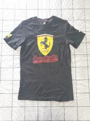 ◇ ⊂ プーマ　× スクーデリア フェラーリ 半袖 Tシャツ カットソー サイズUS XS CA TP EU XS ブラック系 メンズ E  【1508060013934】