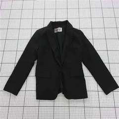 ◇ Θ DRESS LAB ドレスラボ 長袖 テーラード ジャケット サイズS ブラック系 レディース E  【1508260055529】