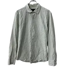 Calvin Klein Jeans 長袖 ストライプシャツ M ホワイト マルチカラー カルバンクライン 長袖シャツ トップス 春物 a711-5161のサムネイル