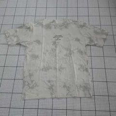 ◇ Θ BAYFLOW ベイフロー タイダイ柄 ロゴ 半袖 Tシャツ カットソー サイズ3 ホワイト系 グレー系 メンズ E  【1508260055673】
