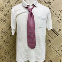 フェラガモ ネクタイ シルク フォーマルスーツ ビジネス ピンク FX597