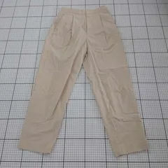 ◇ Θ ユニクロ × Theory コラボ 221-448573 感動 タック イージー パンツ サイズS ベージュ系 レディース E  【1508260055871】