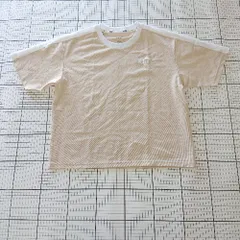 ◇ Θ puma プーマ ロゴ 半袖 Tシャツ カットソー サイズXL ベージュ系 レディース E  【1508260056120】